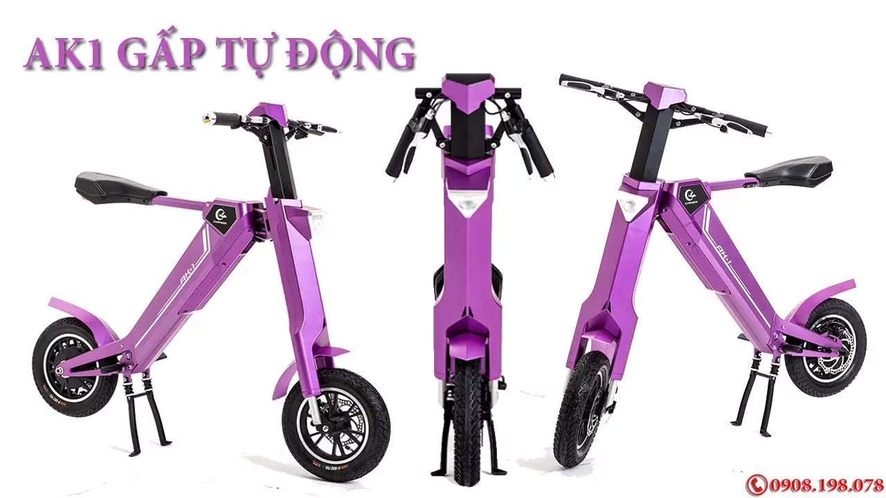 Xe Điện nhỏ gọn CFD3 Trợ Lực Điện, hợp kim magie 16 inch