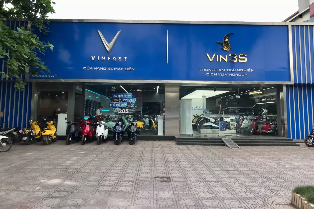 Cửa hàng xe máy điện Vinfast Ngọc Hồi, Hoàng Mai, Hà Nội