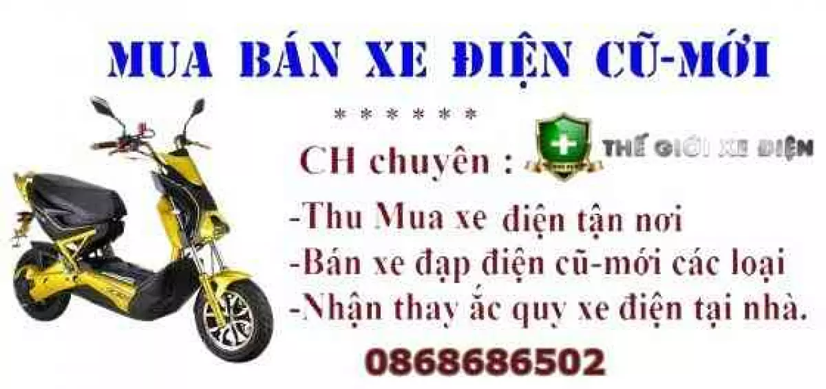 Thu mua xe đạp điện giá cao