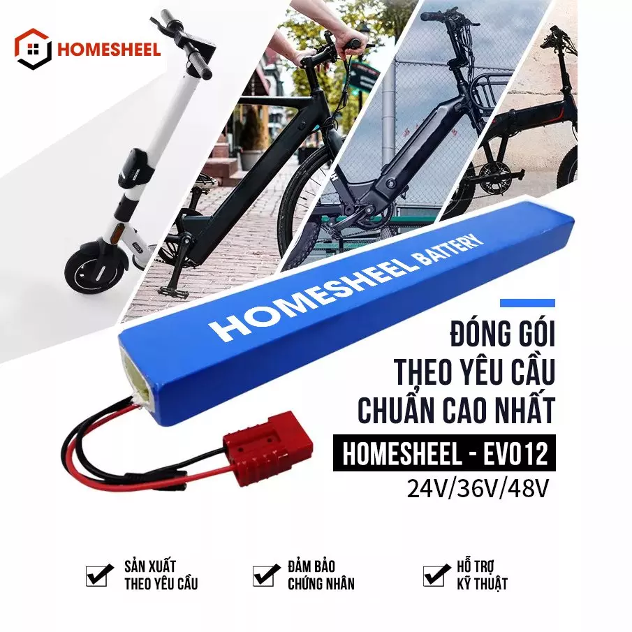 Dịch vụ sửa chữa pin, thay pin mới của Homesheel