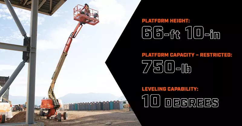 Xe nâng người tự hành Boom Lift