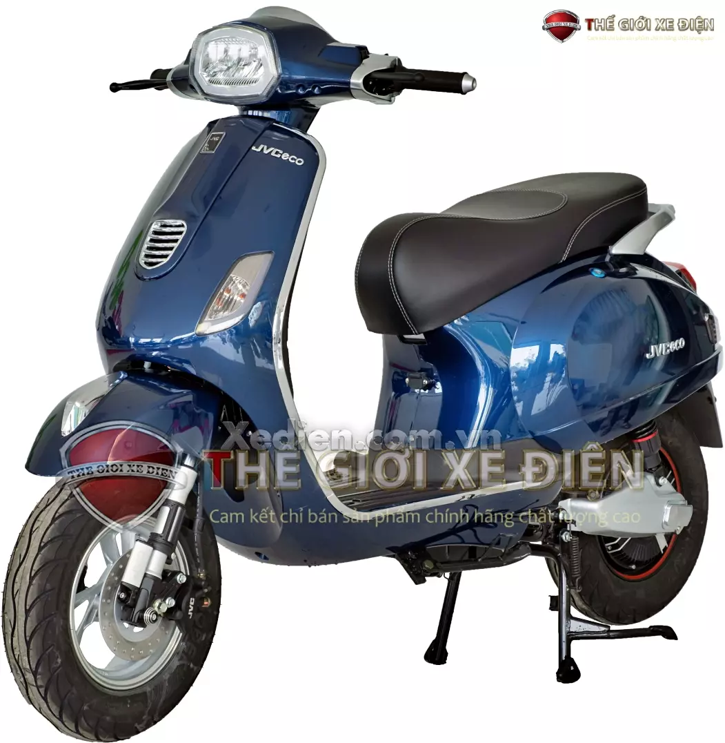 Xe máy điện JVC Vespas đèn vuông phanh đĩa