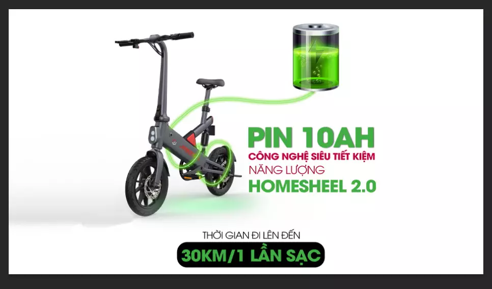 Pin xe điện Homesheel