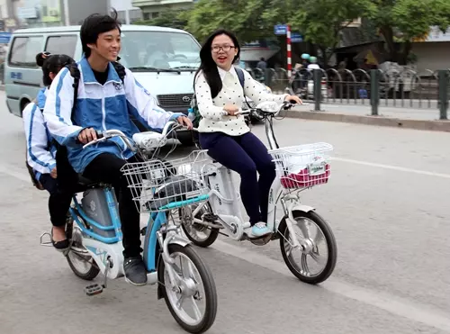 Một thiết kế xe đạp điện của hãng xe HKBike