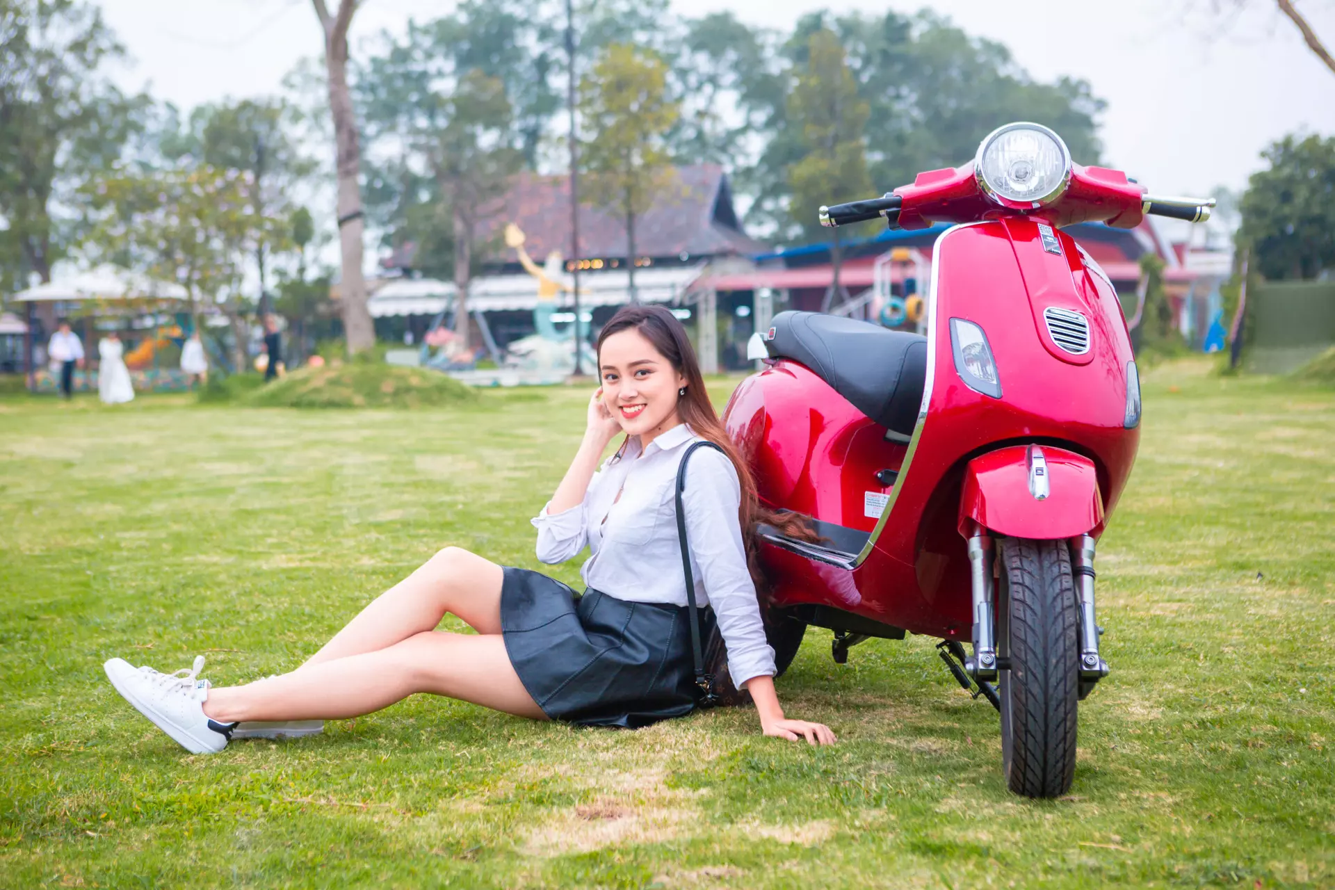 xe máy điện vespa pansy s dibao