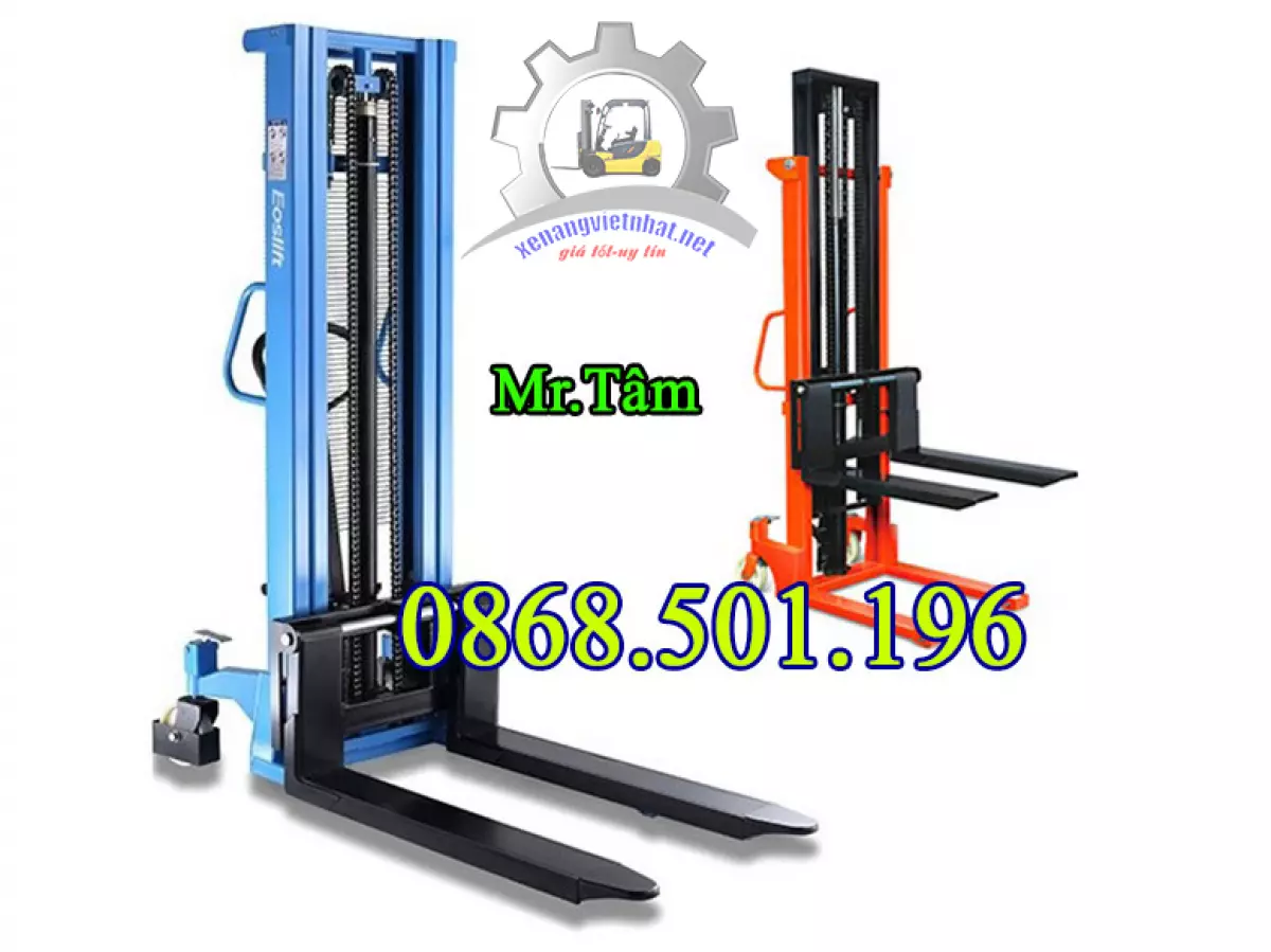 Xe nâng tay cao 1 tấn chất lượng nhất