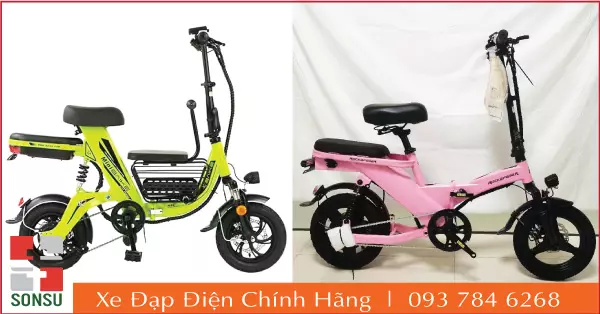 Xe đạp điện mini E scooter