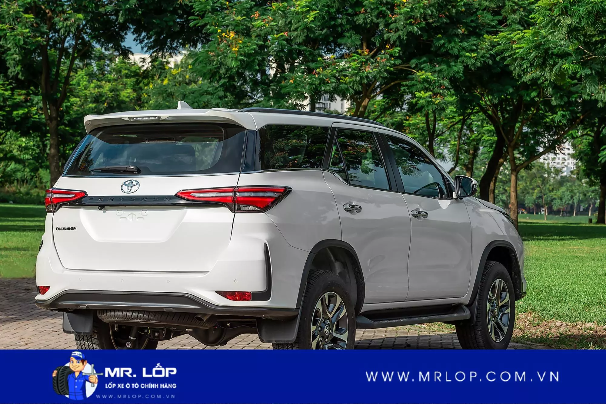 Thông số lốp xe Toyota Fortuner bao nhiêu?