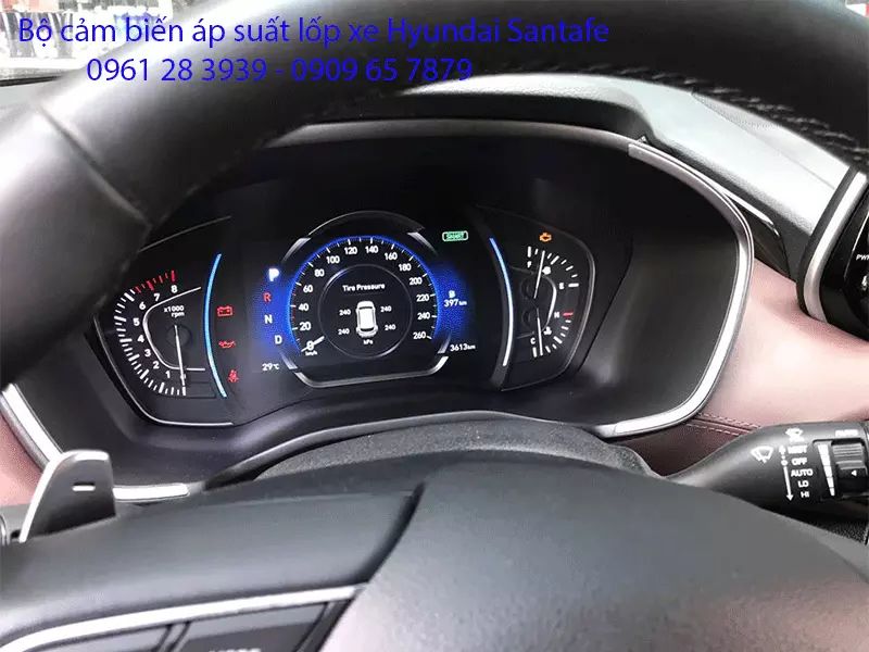 Cảm Biến áp suất lốp Santafe 2019