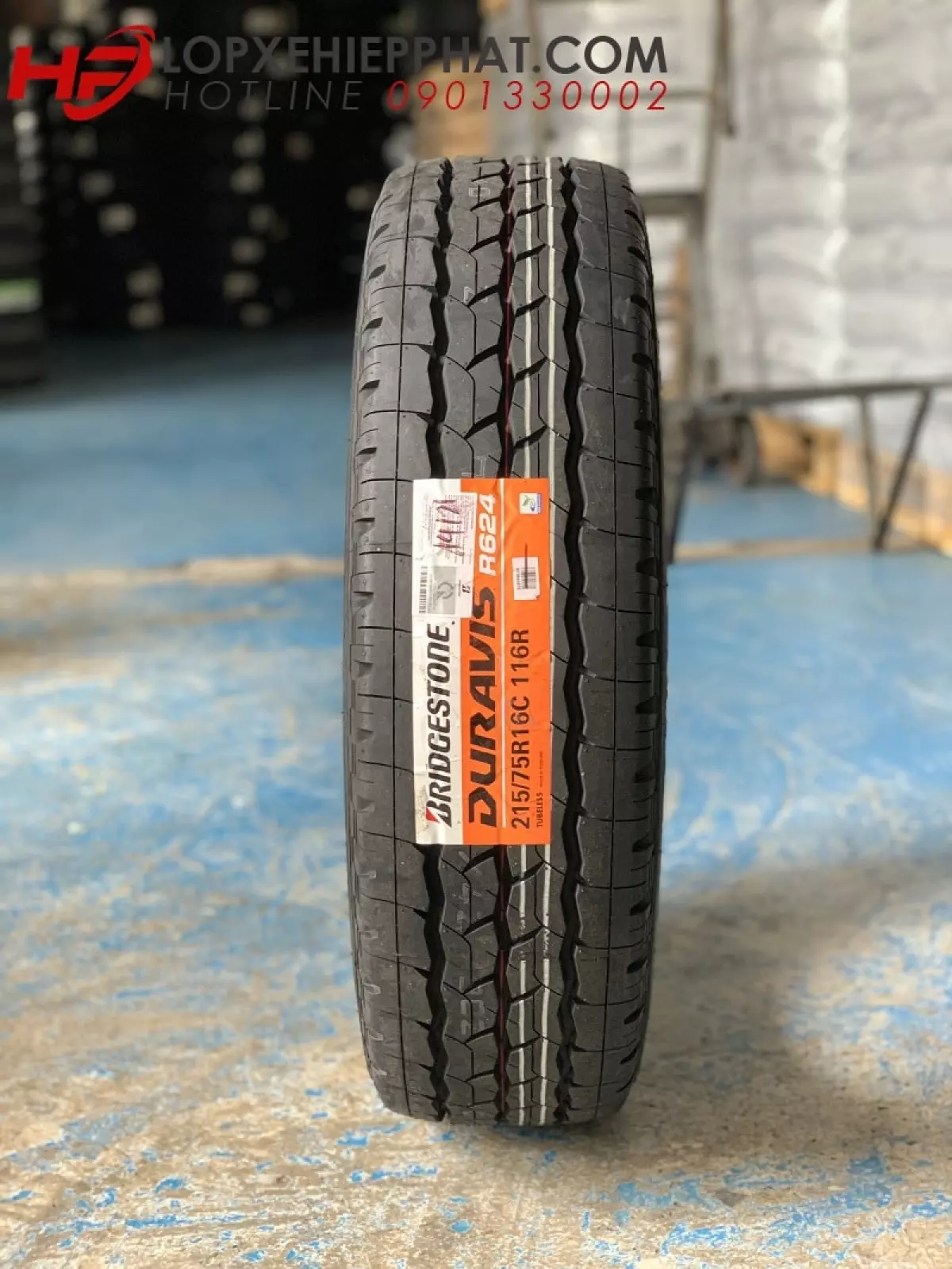 Ưu điểm nổi trội của vỏ xe Bridgestone 215/75R16C 116R Duravis R624