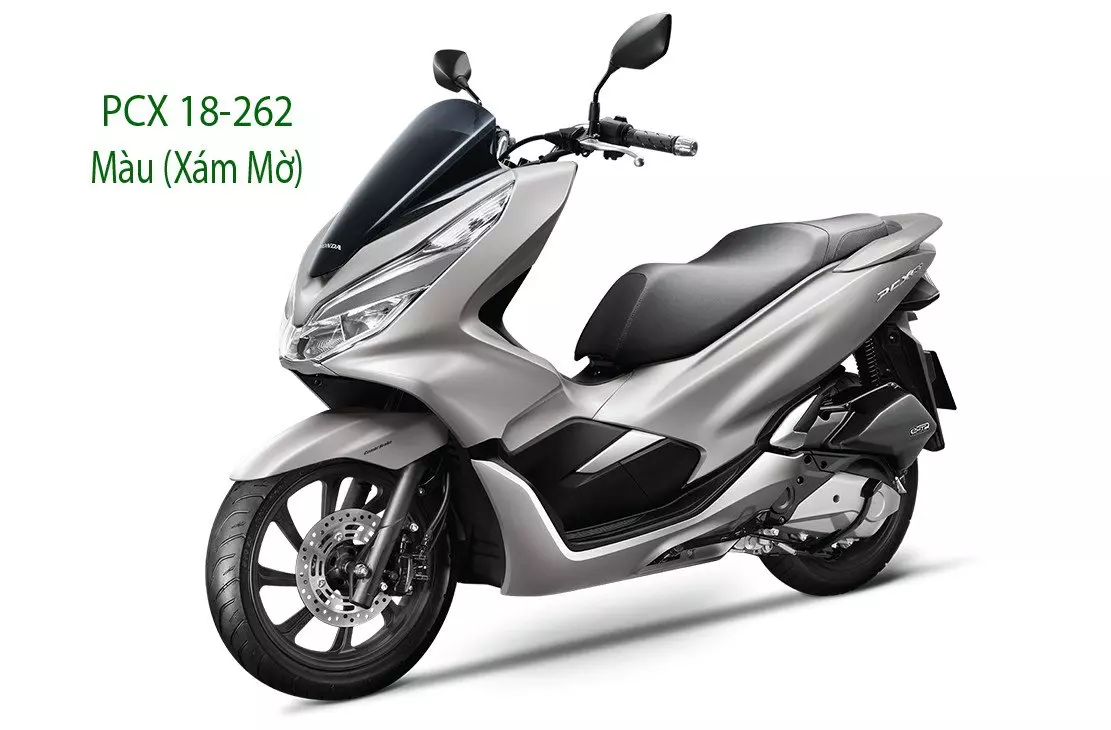 Phiên bản Honda PCX 2018-2020 màu xám nhám