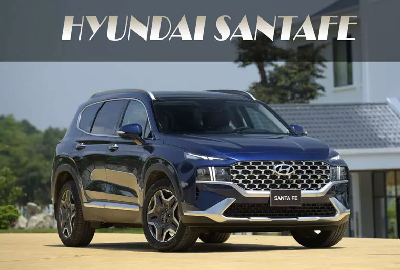 Giá xe Hyundai SantaFe từ 1,055 tỷ đồng