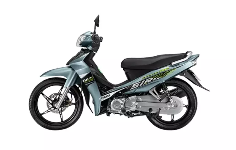 Yamaha Sirius RC 2022 màu xám ánh xanh đen