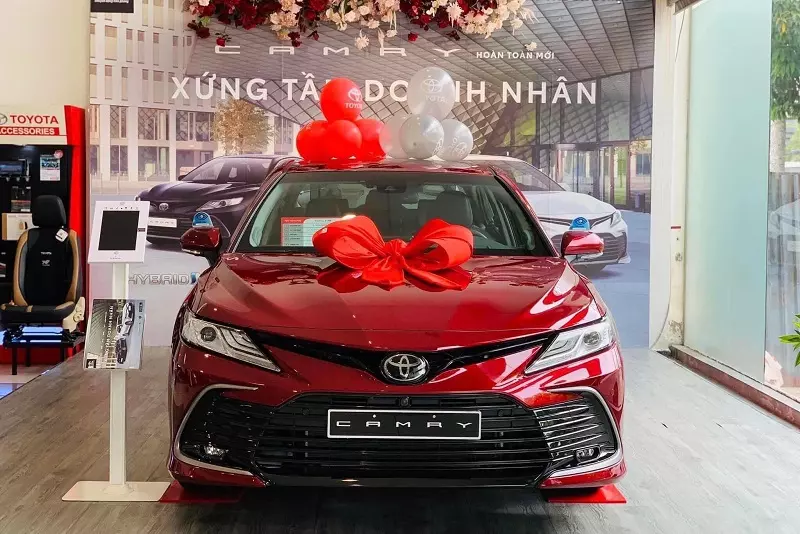 Màu sơn ngoại thất Toyota Camry 2024