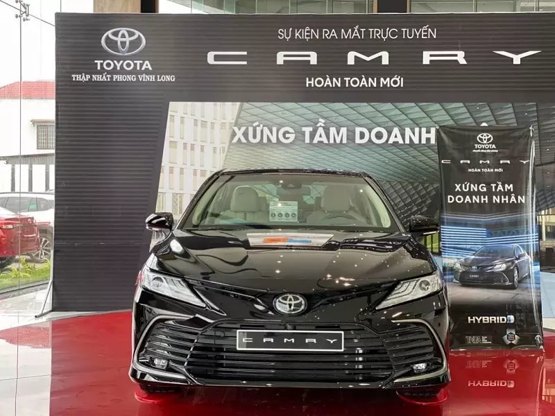 Màu sơn ngoại thất Toyota Camry 2024