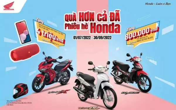 Bảng giá xe Honda