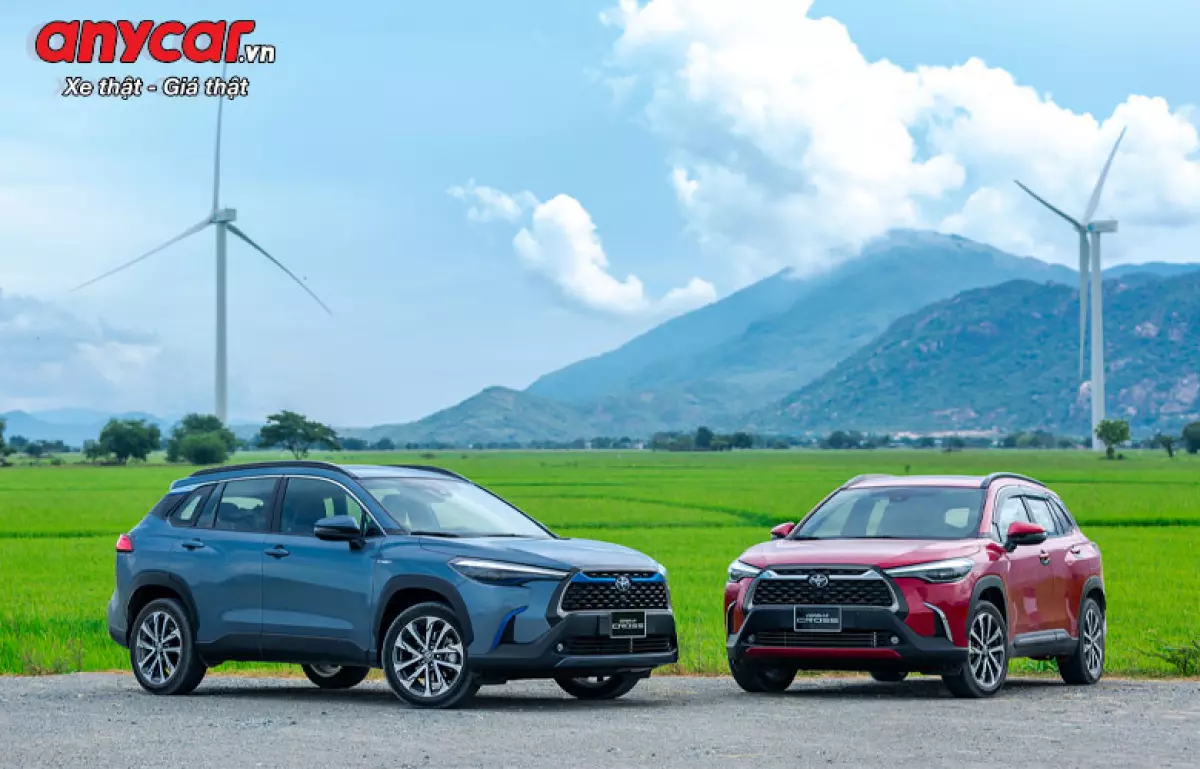 Xe Toyota Corolla Cross cũ tại Anycar