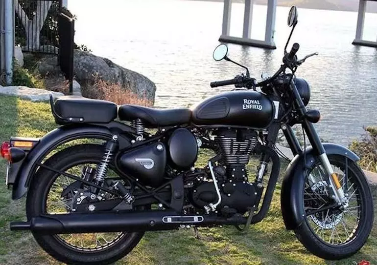 Một trong những mẫu thiết kế của Royal Enfield