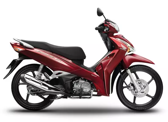 Honda Future 125 2021 phiên bản cao cấp màu đỏ đen