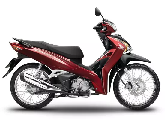 Honda Future 125 2021 Tiêu chuẩn màu đỏ đen