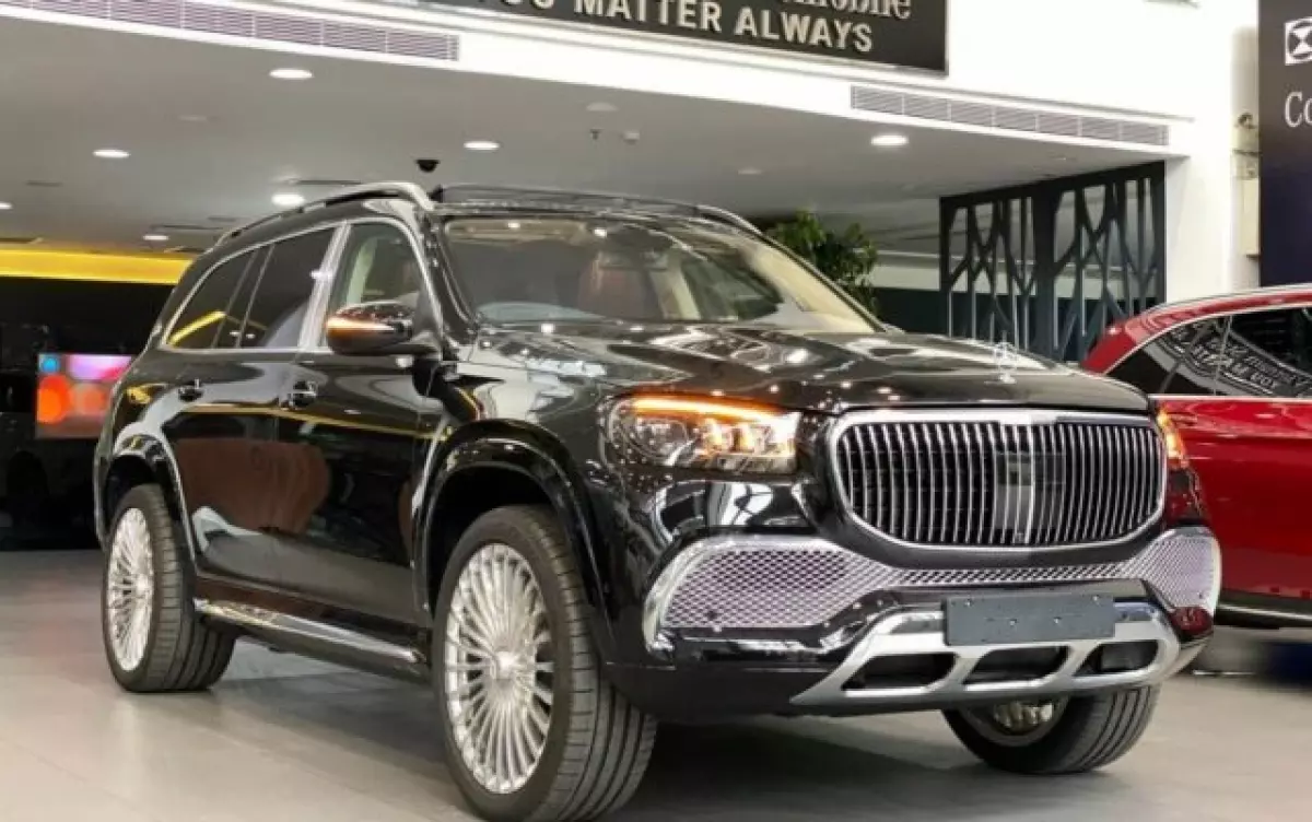 Mercedes-Maybach GLS 600 với ngoại hình sang trọng.