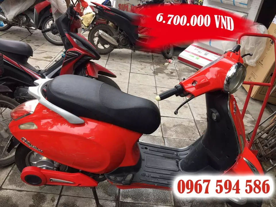 xe may dien vespa 67