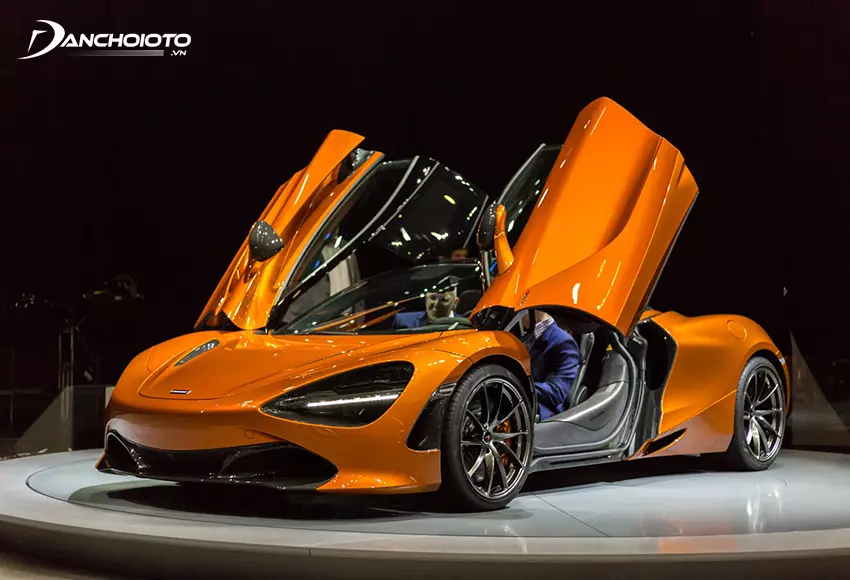 Siêu xe thể thao McLaren 720S sở hữu ngoại hình được thừa hưởng nhiều ưu điểm của chiếc McLaren F1