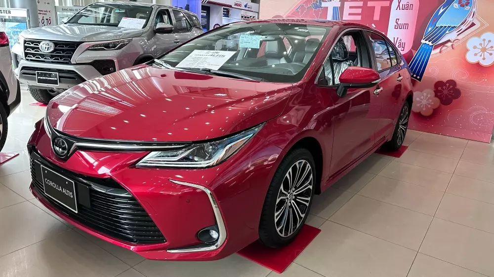 tổng quan đầu xe altis 2023