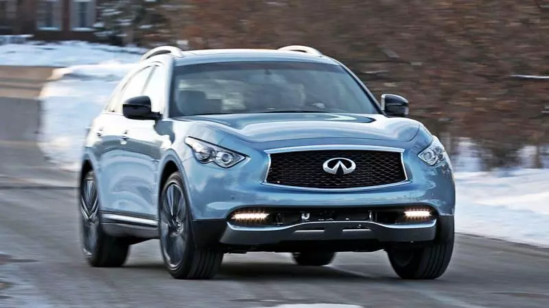 Giá xe Infiniti QX70 mới nhất tại Việt Nam...