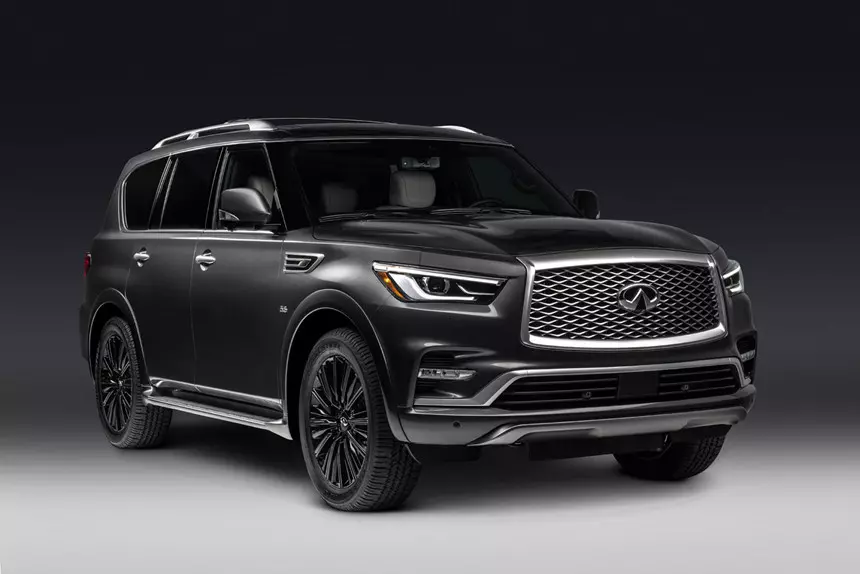 Giá xe Infiniti QX80 mới nhất tại Việt Nam...