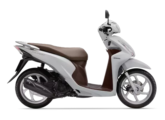 Mẫu Honda Vision màu đỏ đen