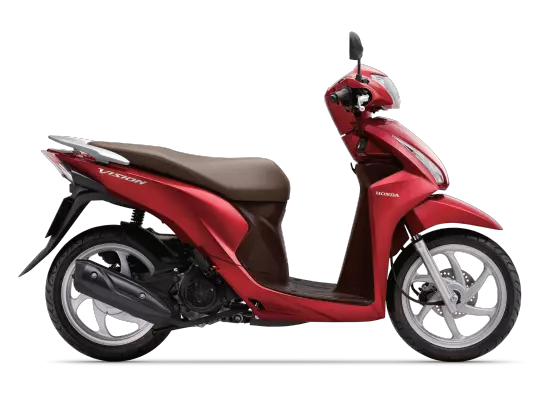 Mặt trước của xe Honda Vision