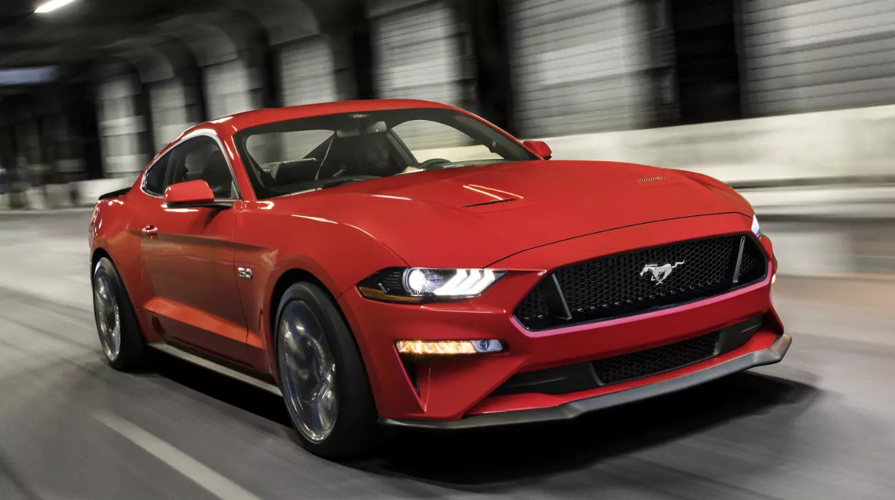 Giá lăn bánh xe Ford Mustang 2022.