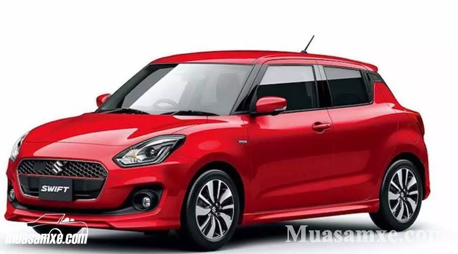 Giá xe Suzuki Swift 2017 từ 12.300 USD với 6 phiên bản lựa chọn