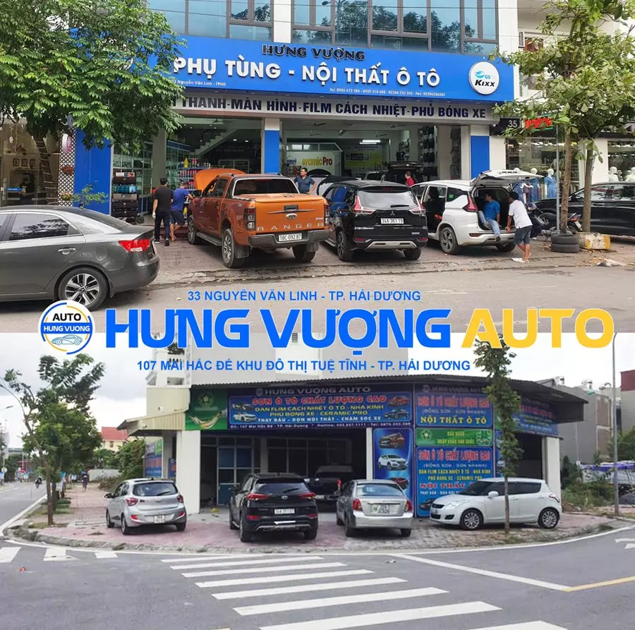 Không gian rộng rãi tại Hưng Vượng Auto