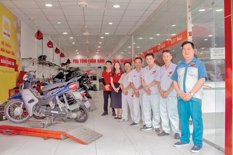 Cửa hàng xe máy Yamaha