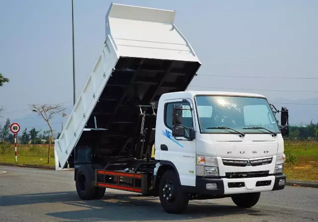 Tổng quan xe tải ben 4 khối Mitsubishi Fuso