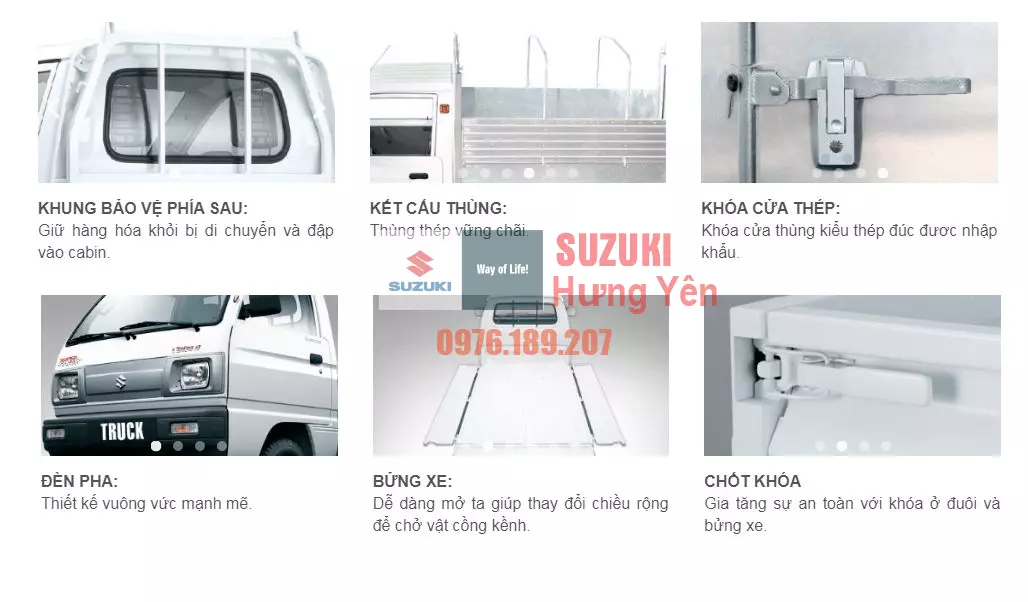 Nội thất xe Suzuki 5 Tạ