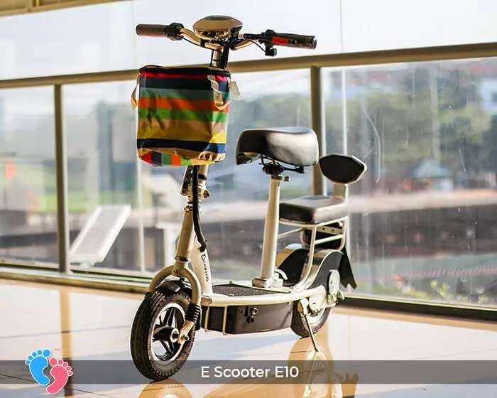 Xe điện E-scooter mini E10 bánh 10 inch 2