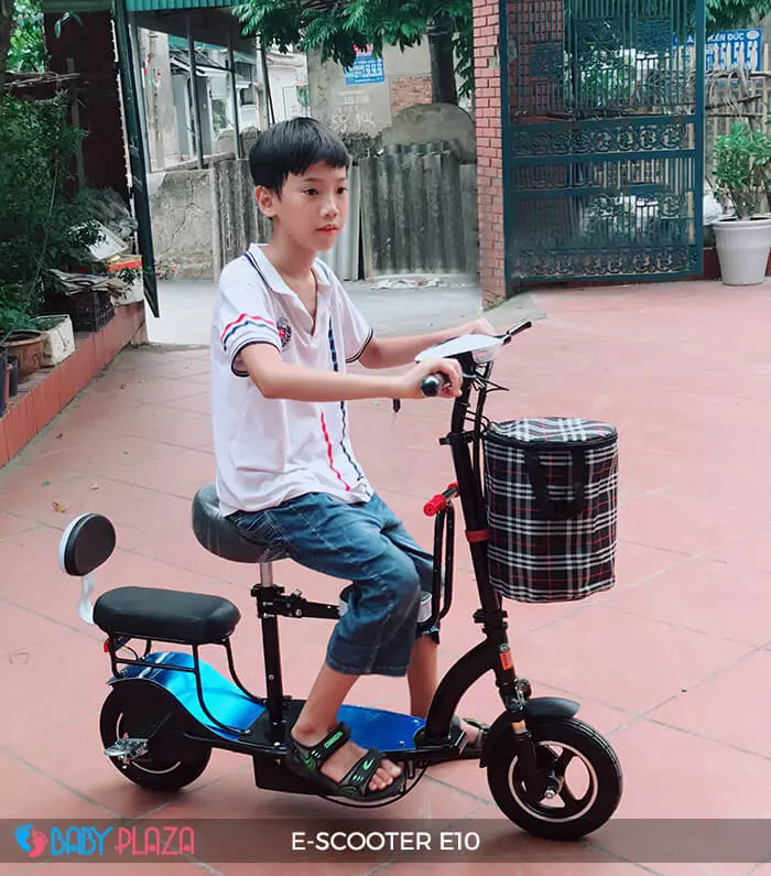 Xe điện E-scooter mini E10 bánh 10 inch 8