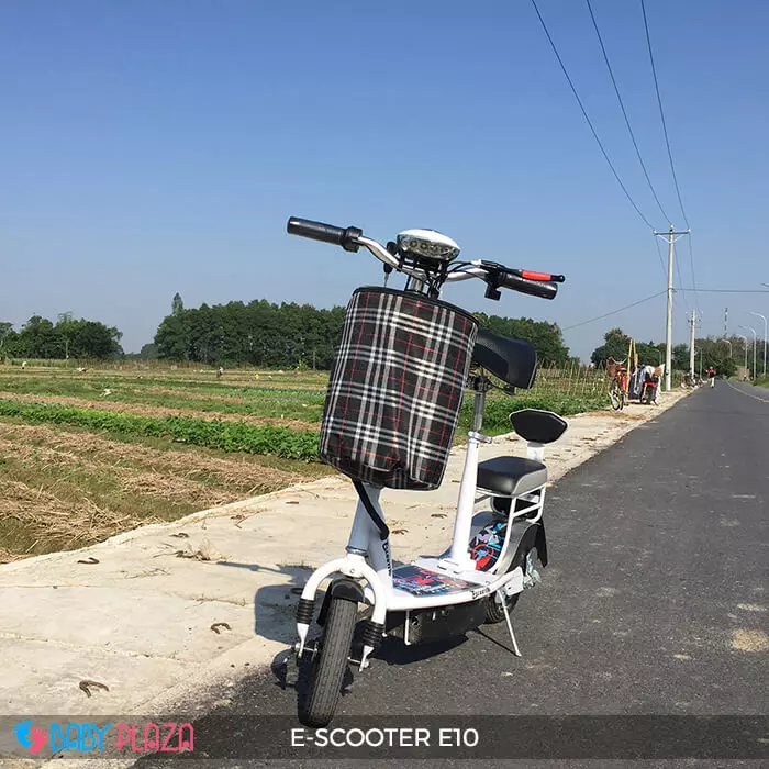 Xe điện E-scooter mini E10 bánh 10 inch 11