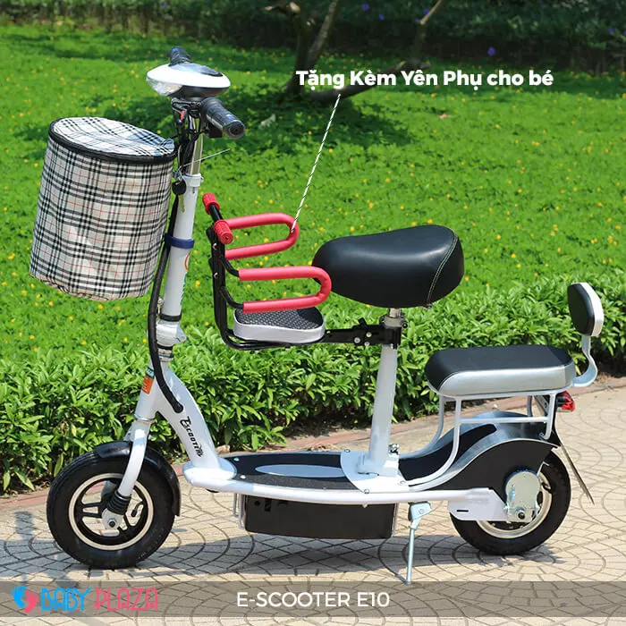 Xe điện E-scooter mini E10 bánh 10 inch 13