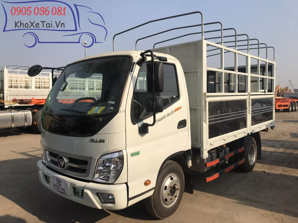Xe tải Thaco Ollin 345 thùng mui bạt - M51