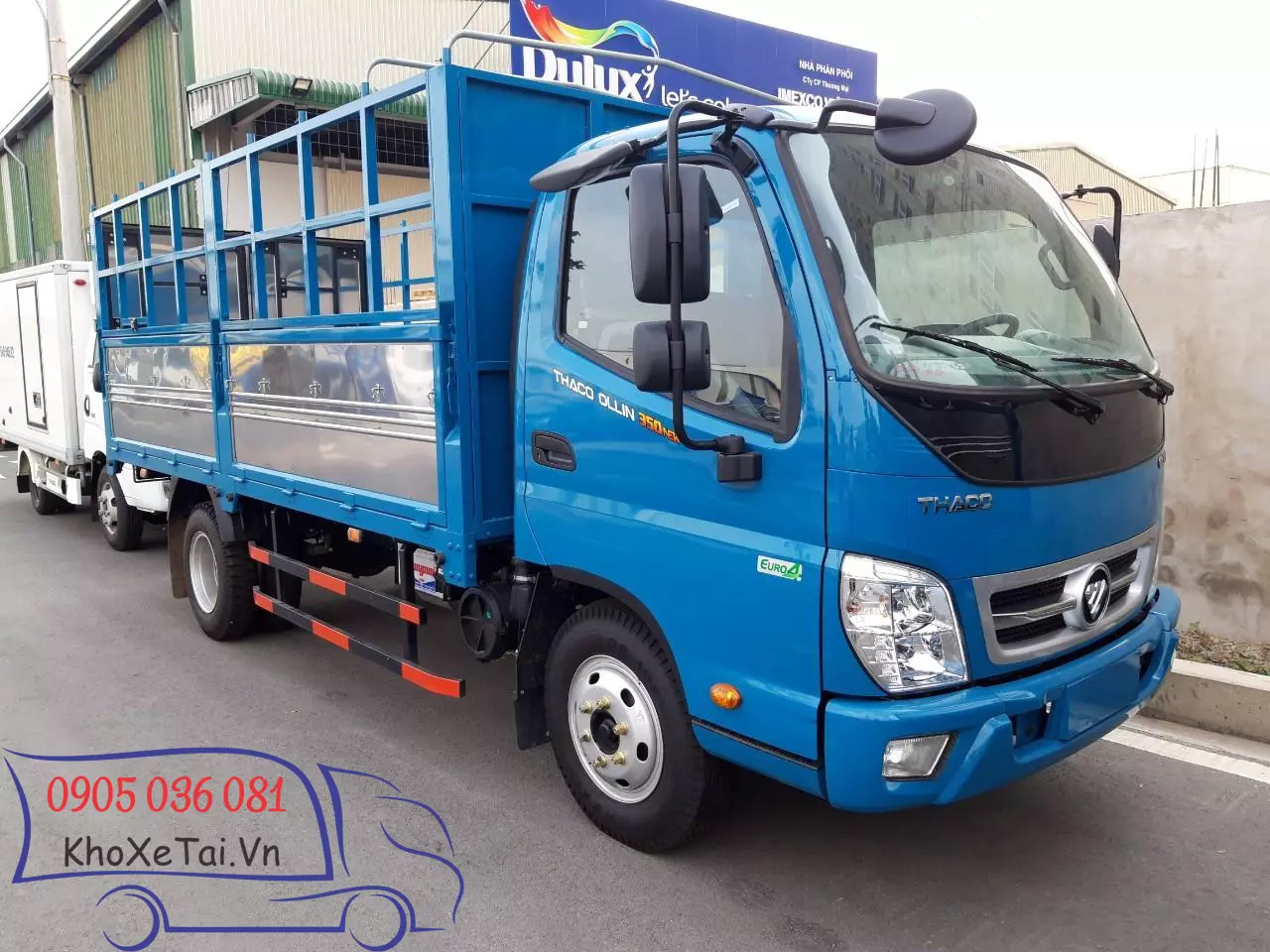 Xe tải Thaco Ollin 490 thùng mui bạt vách Inox430 - M51