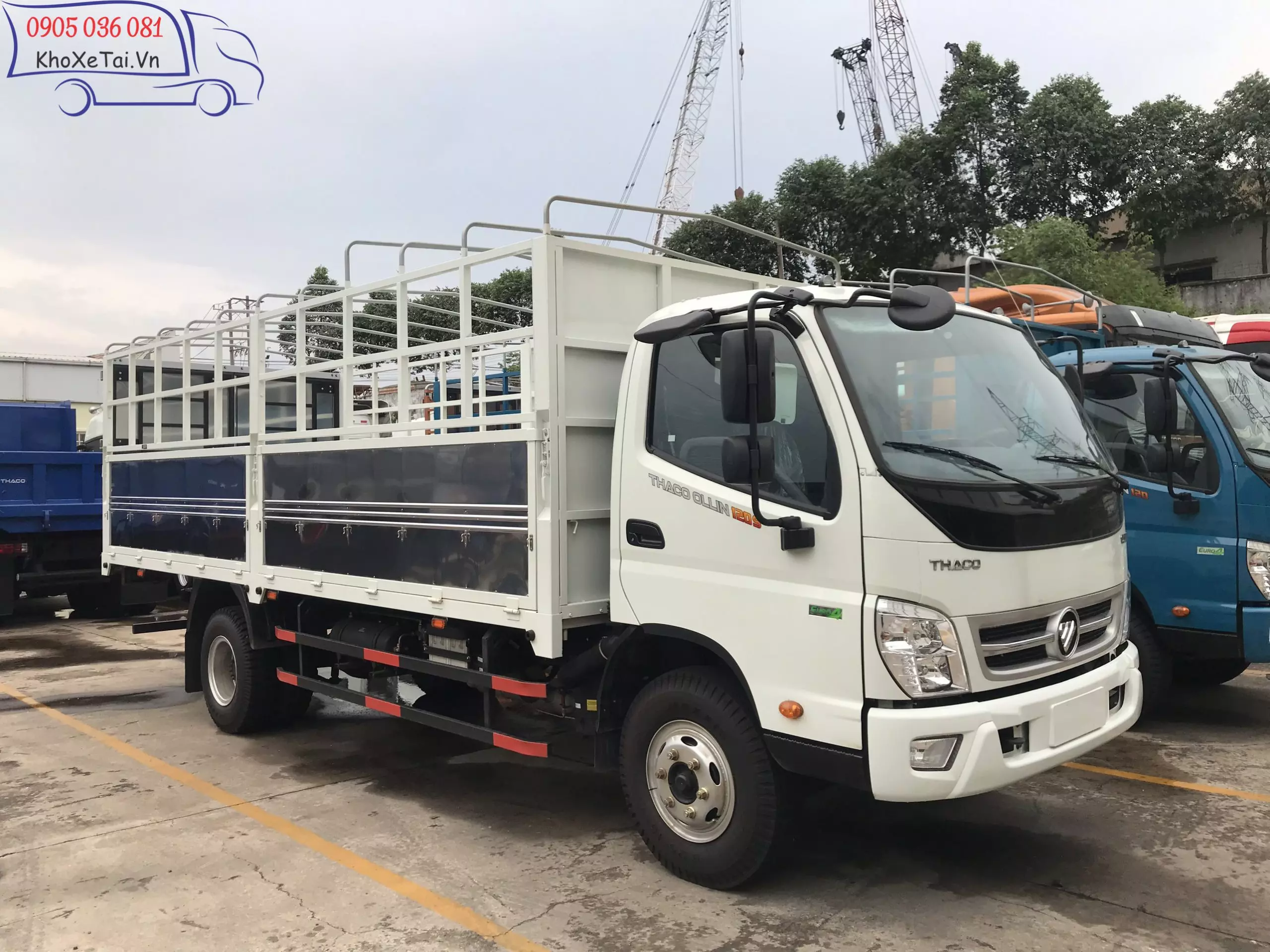 Xe tải Thaco Ollin 120S thùng mui bạt vách Inox430 - M51