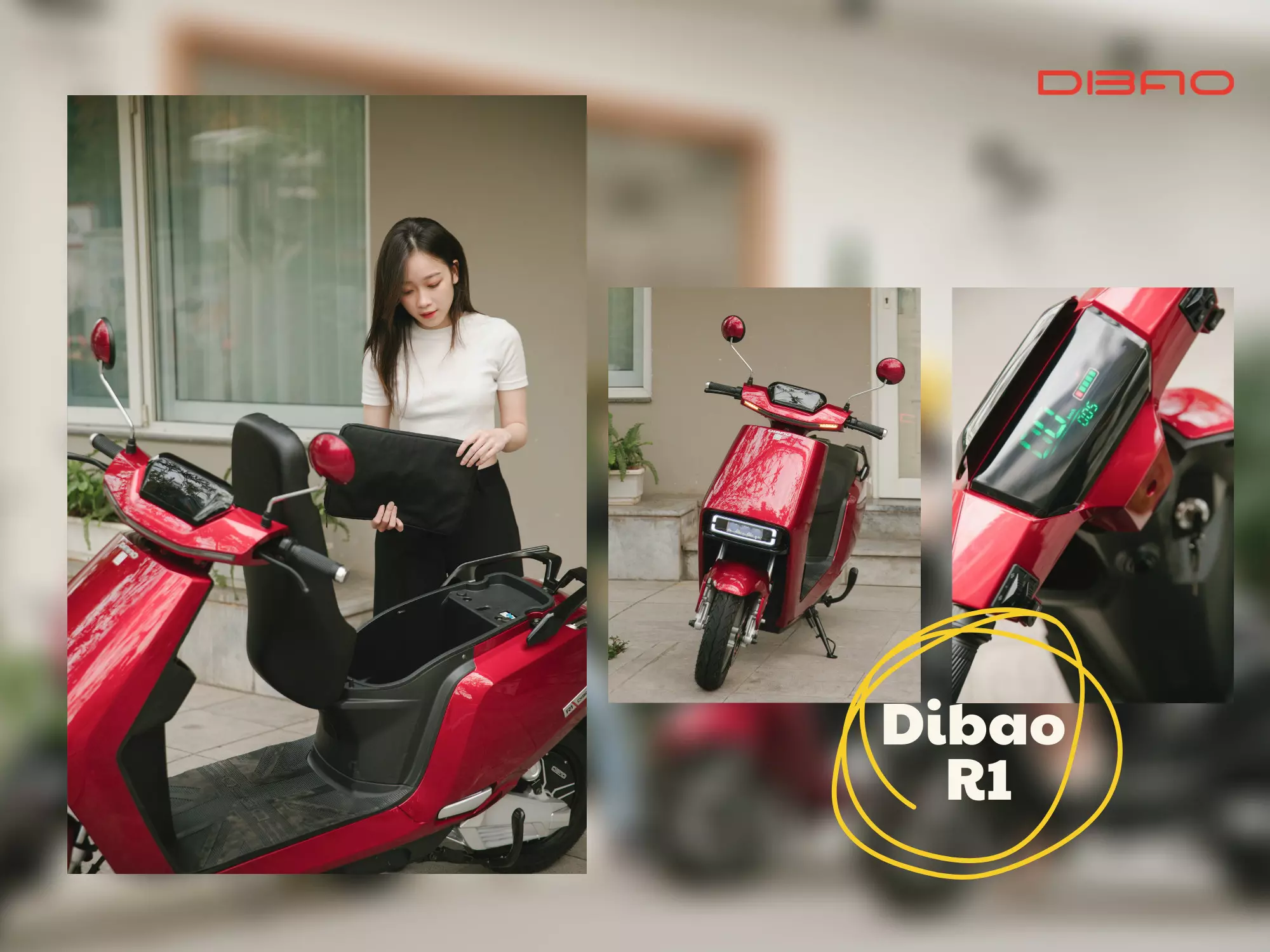 Xe máy điện Dibao R1