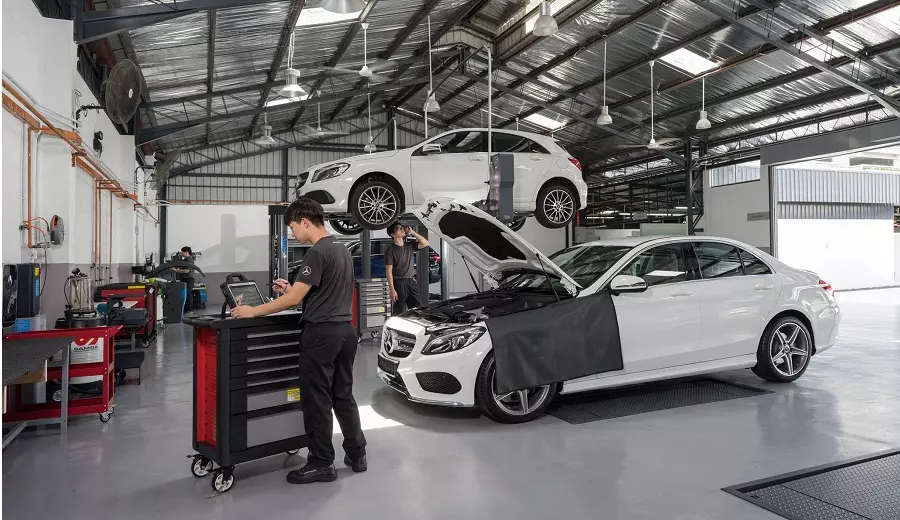 Bảng giá bảo dưỡng xe Mercedes