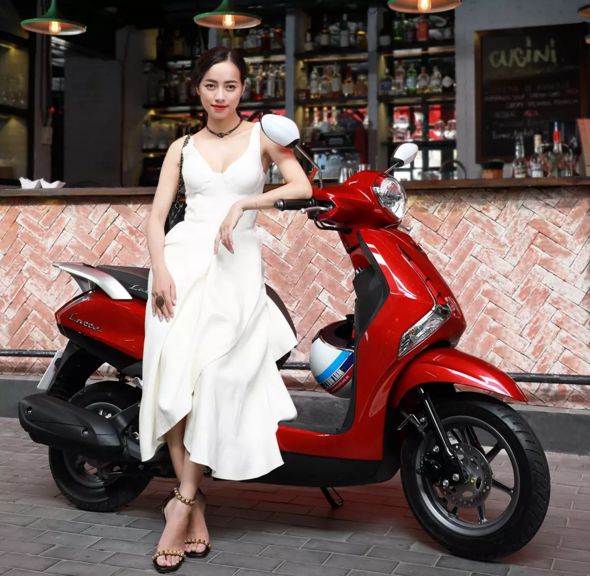 Thiết kế trang nhã của Yamaha Latte 2021