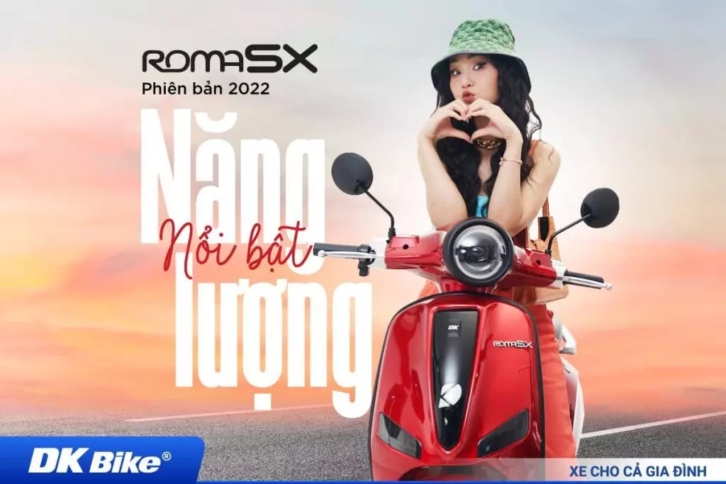 Xe Máy Điện DK Roma SX 50CC