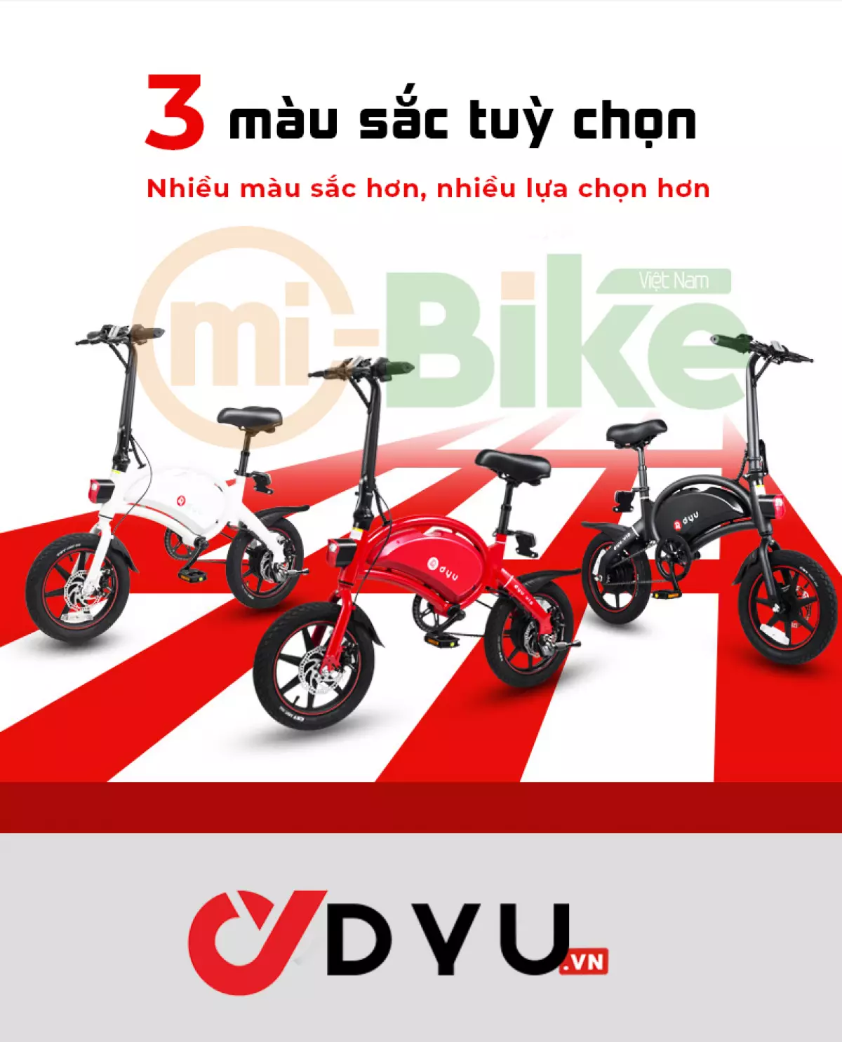 Xe Điện Mini Gấp Gọn DYU D3+